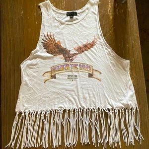FOREVER 21+ Plus Sizes white tank